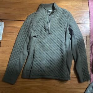 Olive green Orvis pullover! Super comfy!